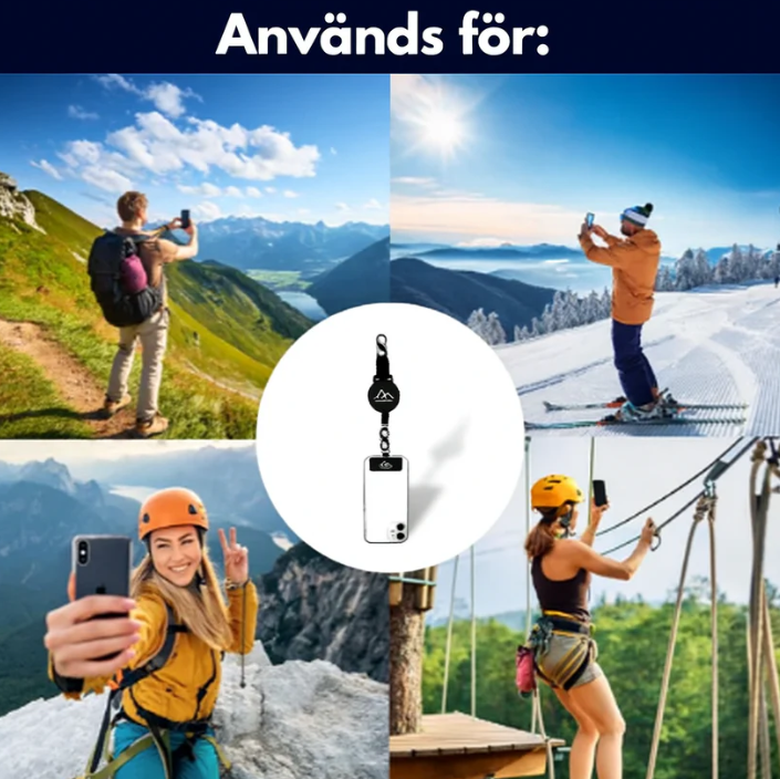 Fjell Lock – Säker mobilhållare för skidåkning och äventyr