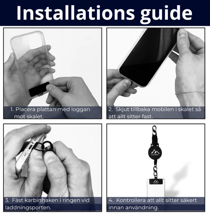 Fjell Lock – Säker mobilhållare för skidåkning och äventyr